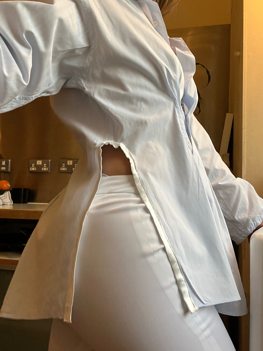 Charline shirt in Baby Blue